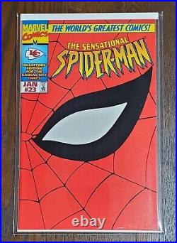 The Sensational Spider-Man, Vol 1 (1996) Complete with Rare #23 KC Chiefs Variant