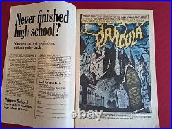 The Tomb of Dracula Vol 1 #1 (April 1972) KEY Issue 1st Dracula in Marvel Comics