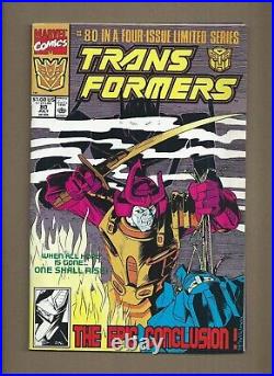 The Transformers #80(july 1991 Marvel Comics)vol. 1 Scarce Final Issuefn