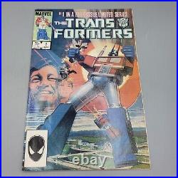 The Transformers Vol 1 #1 of 4 September 1984 Limited Series Marvel Comic Book