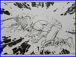Thor #25 Volume 2 John Romita Jr & Dick Giordano Original Art Marvel 2000