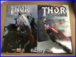 Thor God Of Thunder Volume 1 & 2 Marvel Comics HC OHC Jason Aaron
