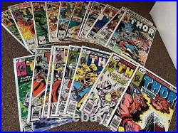 Thor (Marvel) Vol 1 Lot of Issue #s 281-400, Has 337-382, Complete Simonson Run