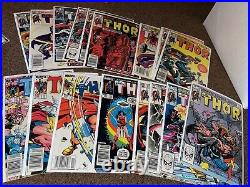 Thor (Marvel) Vol 1 Lot of Issue #s 281-400, Has 337-382, Complete Simonson Run