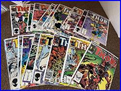 Thor (Marvel) Vol 1 Lot of Issue #s 281-400, Has 337-382, Complete Simonson Run