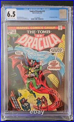 Tomb Of Dracula Vol 1 #12 CGC 6.5 2nd Appr Of Blade! Marvel 1973