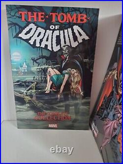 Tomb of Dracula Complete Collection TPB Set Vol 1 2 3 4 5 htf