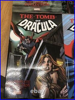 Tomb of Dracula the Complete Collection Vol. 1 2 3 4 TPB, Marvel Comics