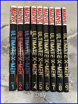 Ultimate X-Men, Hardcover Deluxe, LOT, SET vol 1, 2, 3, 4, 5, 6, 7, 8, 9, Marvel