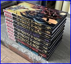 Ultimate X-Men Vol 1-9 Oversized Hardcover Books Marvel Comics Full Set