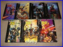 Ultimate X-Men Volume 1 2 3 4 5 6 7 Hardcover Book Lot Marvel Comics HC DJ Set