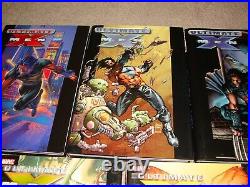 Ultimate X-Men Volume 1 2 3 4 5 6 7 Hardcover Book Lot Marvel Comics HC DJ Set