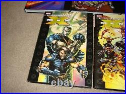 Ultimate X-Men Volume 1 2 3 4 5 6 7 Hardcover Book Lot Marvel Comics HC DJ Set