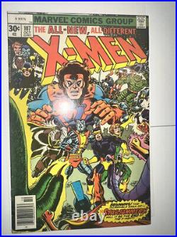 Uncanny X-Men #107 Oct 1977 Vol. 1 1st Full Team App. Starjammers