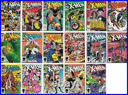 Uncanny X-Men #175-191 (1963 Series Vol. 1) Lot of 17 Scanned Boarded Sleeved