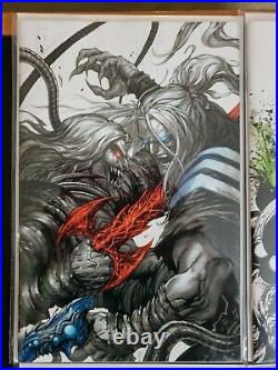 Venom #26 27 28 29 30 #1 Vol. 4 Tyler Kirkham Virgin Color Splash 6 Comics New