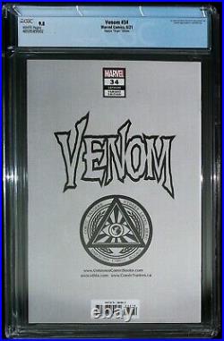 Venom #34 Vol 4 (2021) -Comics Illuminati Exclusive Rapoza Virgin Variant 9.8