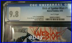 WEB OF SPIDER-MAN #1 (April 1985 Vol 1 Marvel) CGC 9.8 (NM/M) WHITE pages