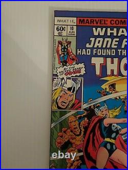 What If Vol. 1 #10 First Jane Foster as Thor Marvel KEY Movie Soon! HOT