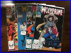 Wolverine #1-100 FULL RUN Volume 1 1988 Marvel All First Print 100 issues