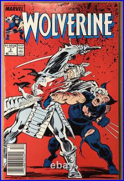 Wolverine #1, #2, Marvel Comics 1988, Vol 2. Original, Authentic