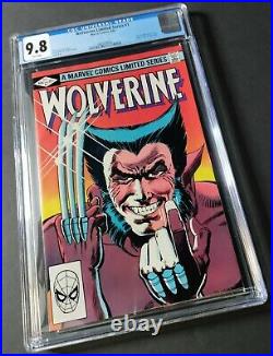 Wolverine #1 Cgc 9.8 Marvel Comics 1982 Vol 1 First Solo Title White Pages Spec
