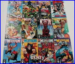 Wolverine Vol. 2 #1-50 Complete Set Lot Run(1988 Marvel)all Direct Edition