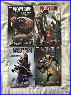 Wolverine by Jason Aaron vol 1 2 3 4 Lot Marvel Comics X-Men trade paperback