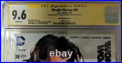 Wonder Woman Vol 4 #38D CGC 9.6 Near Mint+ SS Finch & Finch