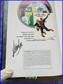 X-Men Omnibus Vol 1 Signed by Stan Lee NEW MINT Jack Kirby Cover Marvel 1 print