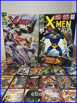 X-Men Omnibus Volume 1 & 2 Lot Set Sealed Stan Lee Jack Kirby Roy Thomas HC