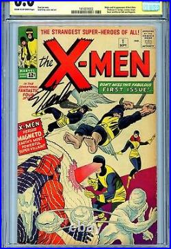 X-Men Vol 1 1 CGC 6.0 SS Stan Lee Uncanny Cyclops Jean Grey Iceman Angel Magneto
