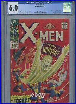 X-Men Vol 1 #28 1967 CGC 6.0 (1st app of Banshee)
