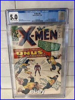 X-Men Vol 1 #8 1964 CGC 5.0