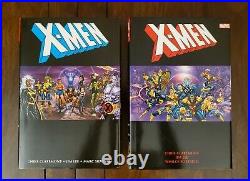 X-Men by Jim Lee Omnibus HC Hardcover vol 1 & 2 Set DM Variants Marvel VF
