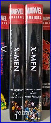 X-Men by Jim Lee Omnibus Vol. 1 and 2 DM Var Chris Claremont SEALED