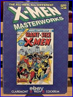 X-men Masterworks Vol. 1 (1993) Marvel SC Chris Claremont SIGNED BY STAN LEE