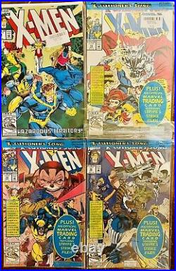 X-men Vol. 2 Lot Of 36 Issues #1 58, Partial Run, NM. 1991. All Major