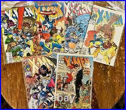 X-men Vol. 2 Lot Of 36 Issues #1 58, Partial Run, NM. 1991. All Major